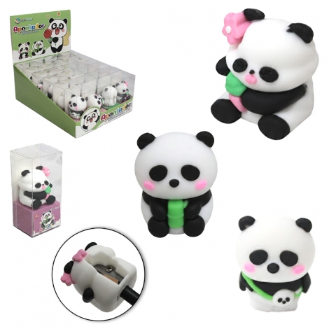 APONTADOR ESCOLAR PANDA COM BOLSINHA INTER PAPER DP PLAY