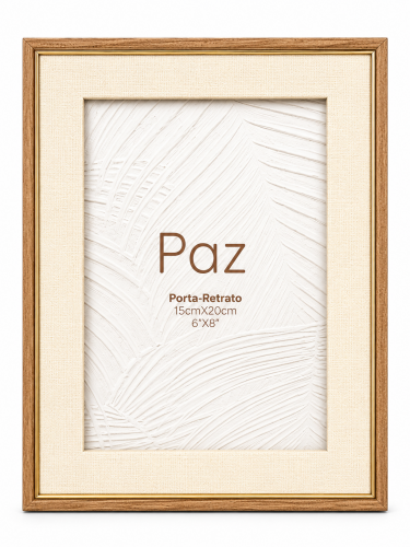 PORTA RETRATO 15X20 COM MOLDURA DE PLASTICO TMD