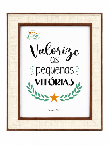 PORTA RETRATO 15X20 COM MOLDURA DE PLASTICO TMD.