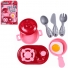 KIT COZINHA INFANTIL COM FOGAO + FRIGIDEIRA E ACESSORIOS FUN PLAY HOUSE SET 8 PECAS