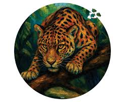 QUEBRA-CABEÇA ONÇA PINTADA 547 PEÇAS - BABEBI
