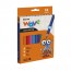 LÁPIS DE COR BAZZE WAVE 12 CORES JUMBO