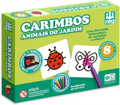 CARIMBOS ANIMAIS DO JARDIM